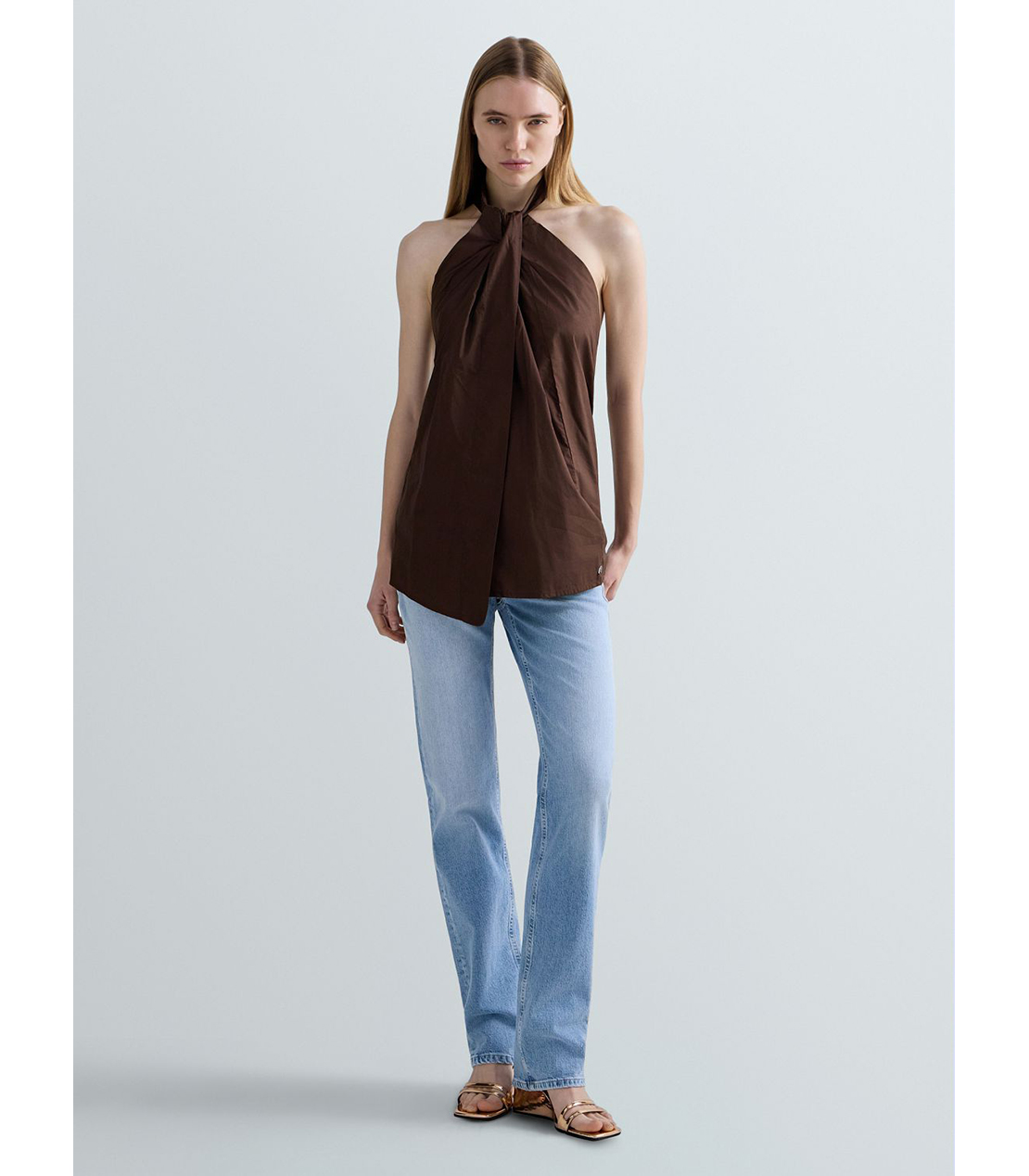 ストレートAKEME ライトブルーストレッチデニム 詳細画像 ライトブルー 2